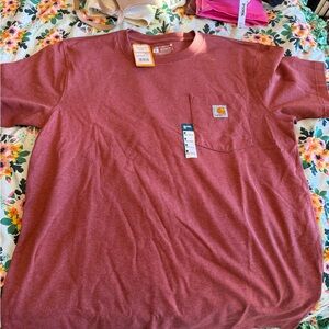 Carhartt Men's Pocket T-Shirt - Dusty Rose